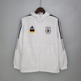 2021 Germany White Windbreaker