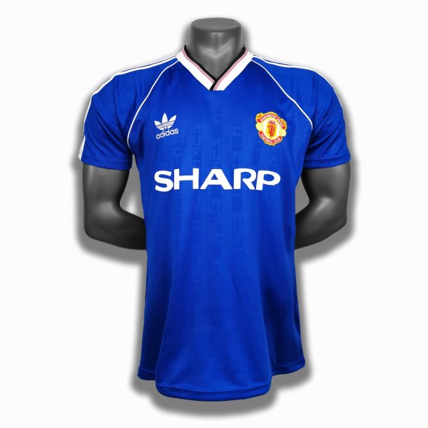 1988 Manchester United 1:1 Quality Retro Soccer Jersey