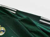 2012-2013 Retro Real Madrid Green Third Long Sleeve 1:1 Quality Soccer Jersey