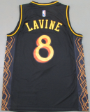 NBA Bull #8 Raven city black 1:1 Quality