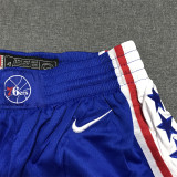 NBA 76ers Blue 1:1 Quality NBA Pants