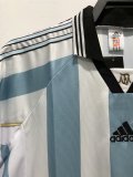 1998 Argentina Home 1:1 Quality Retro Soccer Jersey