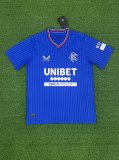 Rangers Home Blue Fans 1:1 Quality Soccer Jersey 23/24