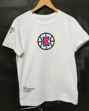 NBA Clippers Hot pressing white T-shirt 1:1 Quality