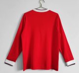 1983 Manchester United Home Long Sleeve 1:1 Quality Retro Soccer Jersey