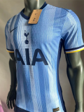 Tottenham  Away  Blue  Player 1:1 Quality Soccer Jersey 24/25