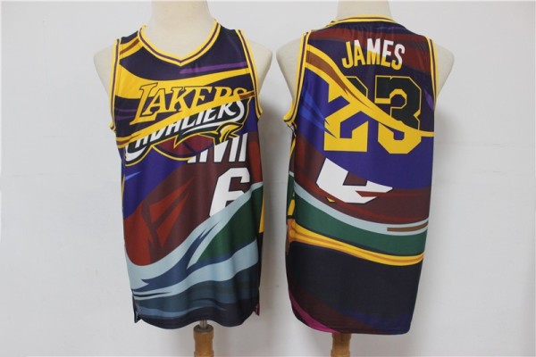 NBA Lakers James' team mix 1:1 Quality