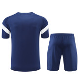 22/23 Marseille Training Suit Royal Blue 1:1 Quality Training Jersey