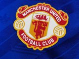 1986 Manchester United Away Long Sleeve 1:1 Quality Retro Soccer Jersey