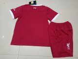 23/24 Liverpool Home Red Kids Soccer Jersey