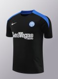 Inter Milan  Black  1:1 Quality Training Jersey（A-Set）24/25