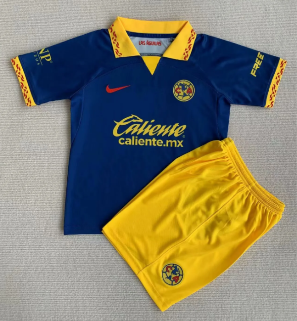 Club American Away Kids 1:1 Quality Soccer Jersey 23/24