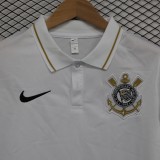 Flamengo White 1:1 Quality Polo 23/24