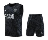 PSG Paris Black 1:1 Quality Training Vest（A-Set）23/24