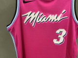 NBA Heat Pink Wade No. 3 1:1 Quality