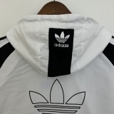 2023 Adidas White Windbreaker