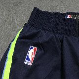 19/20 Dallas Mavericks Navy Blue City Edition 1:1 Quality NBA Pants