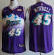 NBA New season Jazz (new fabric print) 45 Mitchell purple 1:1 Quality
