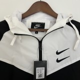 2023 Nike Black-White Windbreaker