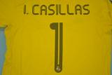 2010-2011 Retro Real Madrid Yellow GK 1:1 Quality Soccer Jersey