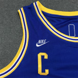 22/23 Warriors Thompson #11 Blue 1:1 Quality Retro NBA Jersey