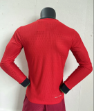 Portugal Home Long Sleeves Player 1:1 Quality Soccer Jersey 24/25