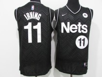 NBA 2021 Nets #11 Lrving award black 1:1 Quality