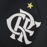 2022 Flamengo Black-Blue Windbreaker（白色阿迪）