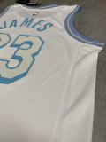 NBA Laker white James No.23 1:1 Quality