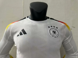 Germany Home Player Long sleeve 1:1 Quality Soccer Jersey 24/25
