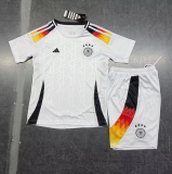 Germany Home Kids 1:1 Quality Soccer Jersey 24/25