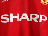 1986 Manchester United Home 1:1 Quality Retro Soccer Jersey