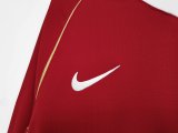 2006-2007 Manchester United Home Long sleeve 1:1 Quality Retro Soccer Jersey
