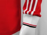1983 Manchester United Home Long Sleeve 1:1 Quality Retro Soccer Jersey