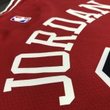 NBA Bulls crew red 45 Jordan with chip 1:1 Quality