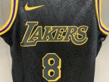 NBA Laker black Kobe Bryant No.8 .24 1:1 Quality