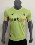Monchengladbach Goalkeeper Yellow Fans 1:1 Quality Soccer Jersey 23/24
