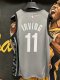 NBA Nets grey Irving No.11 1:1 Quality