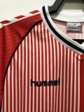 1986 Denmark Home Fans Retro 1:1 Quality Soccer Jersey