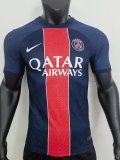 23/24 PSG Blue Player Eiffel Tower Edition 1:1 Quality Soccer Jersey