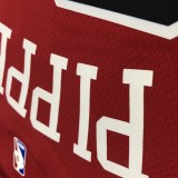 NBA Bulls crew neck red 33 with chip 1:1 Quality