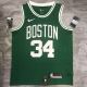 NBA Celtics Retro Green 34 Paul Pierce with chip 1:1 Quality