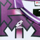 1992-1993 Fiorentina Away Fans 1:1 Quality Retro Soccer Jersey