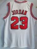 NBA Mitchell & Ness bull 23 white 1:1 Quality