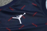 22/23 Paris Vest Training Suit Kit Black1:1 Quality Training Shirt