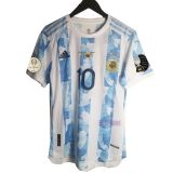 Argentina Home Fans 1:1 Quality Soccer Jersey 20/21