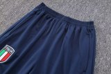 23/24 Italy Training Suit Royal Blue 1:1 Quality Training Jersey