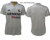 2004-2005 Real Madrid Home 1:1 Quality Retro Soccer Jersey