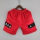 2022 Jordan Red Athletic Shorts