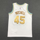 22-23 Cleveland Cavaliers MITCHELL #45 White City Edition 1:1 Quality NBA Jersey